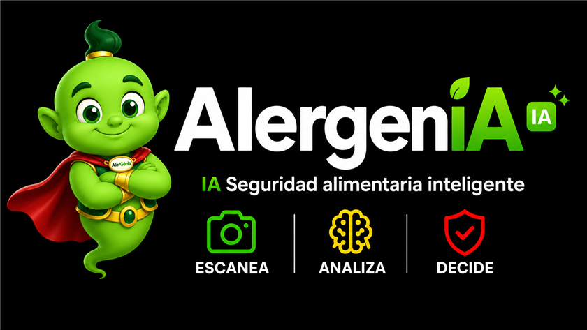 AlergenIA — IA Seguridad alimentaria inteligente. Escanea, analiza, decide.