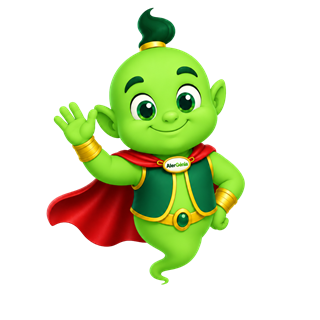 Genio, la mascota de AlergenIA
